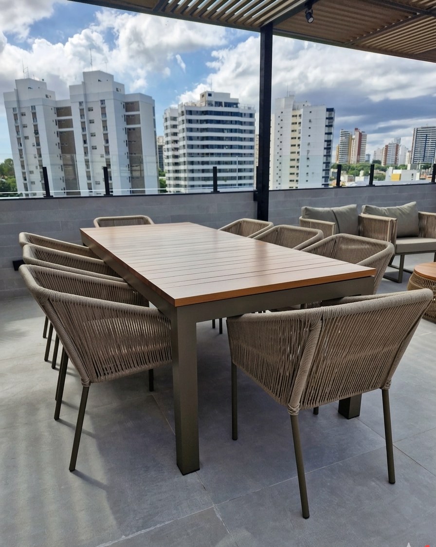 Área gourmet integrada